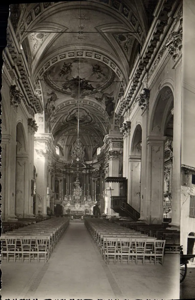 Igreja de São Miguel — Interior — Edições La Ctrogne, Nice - Frente