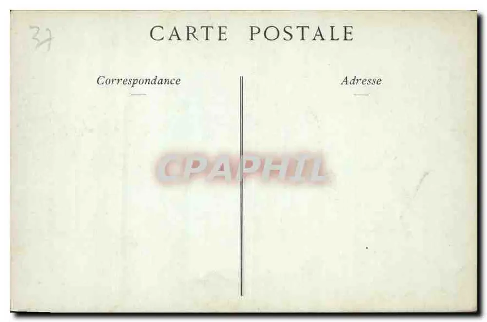 Castelo de Azay-le-Rideau — Ponte Rustique — Collections ND Phot - Verso