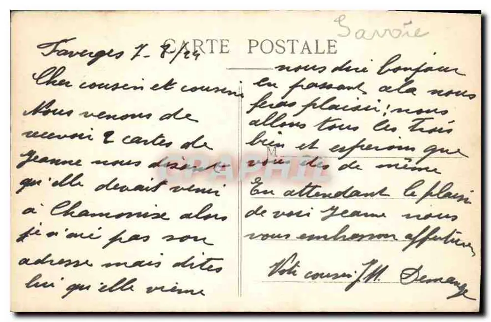 O Ponte de l'Ablime — Anneycy — Md. Mariot, foto, Anneycy, n°14 - Verso