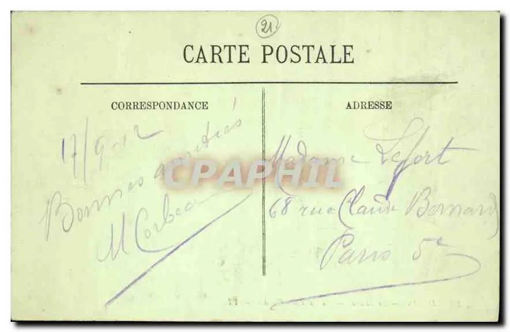 Dijon — O Museu — A Sala dos Guardas — LL - Verso