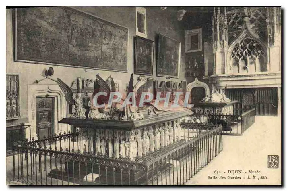 Sala dos Guardas - Museu de Dijon — L. V., editor - Frente