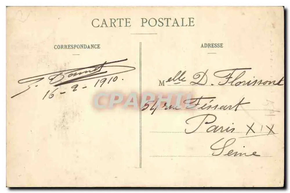 Dijon - Fontaine Blondat — L. V., edição n°673 - Verso