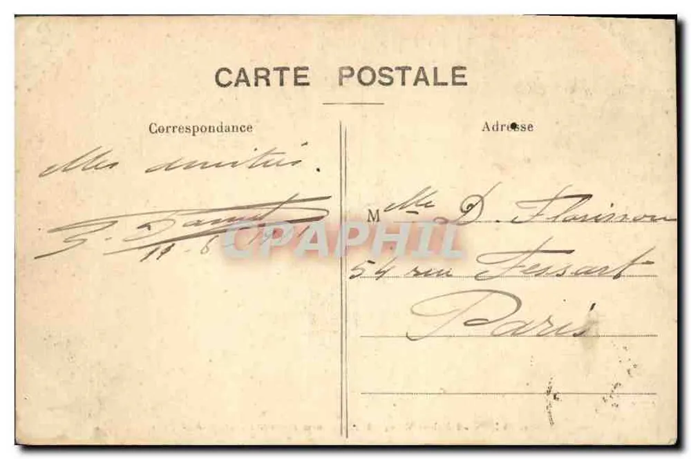 Dijon - Hotel de Vogné - Renaissanceportal (Seitenhof) — L. V., Verlag n° 574 - Rückseite