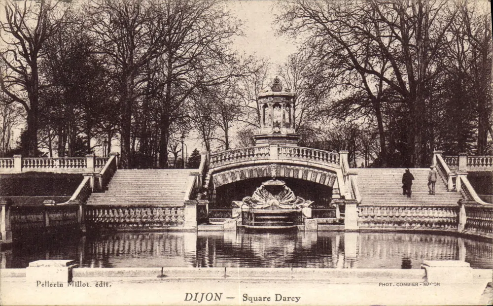 Dijon — Praça Darcy — Pellerin Millot edit. - Frente