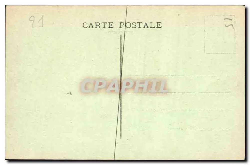 Dijon — Uhr der Kirche Notre-Dame — L. V., Verlag - Rückseite