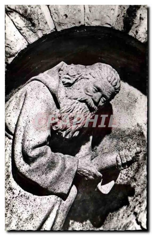 Statue einer heiligen Figur — Beaune (Côte-d'Or) — Commer Drucker - Vorderseite