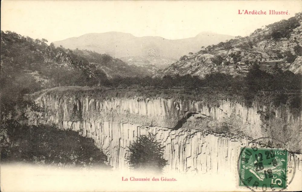 Die Chaussée des Géants — Ardèche — L'Ardèche Illustré - Vorderseite