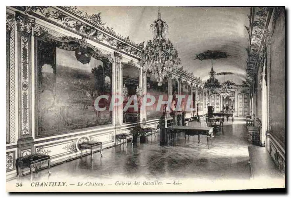 Chantilly — Das Schloss — Galerie der Schlachten - Vorderseite