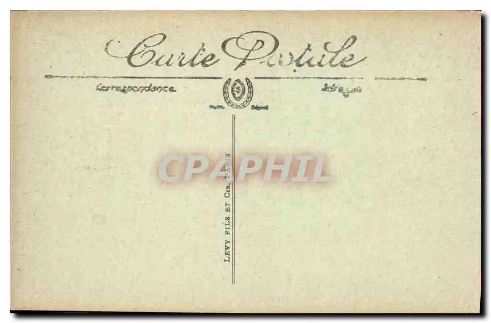 Chantilly — Schloss — Galerie der Carfs — LL. — n°27 - Rückseite