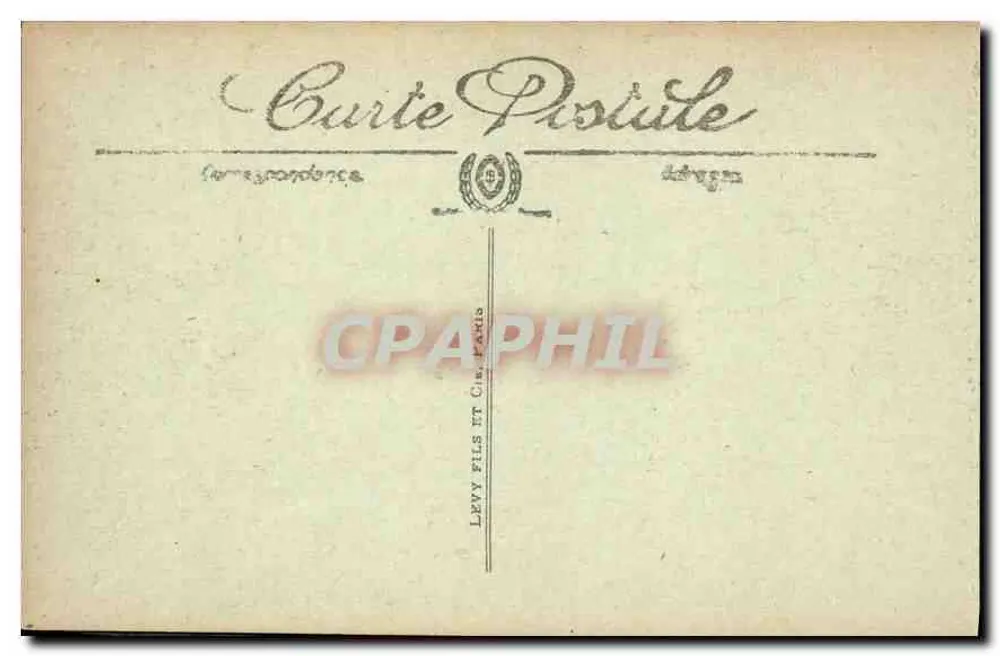 Chantilly — Het Kasteel — Het Pavillon de Sylvie — LL. — N° 42 - Achterkant
