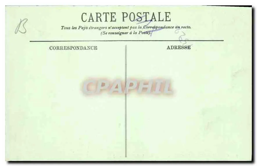 Chantilly — O Castelo — Fachada Sudoeste — LL. - Verso