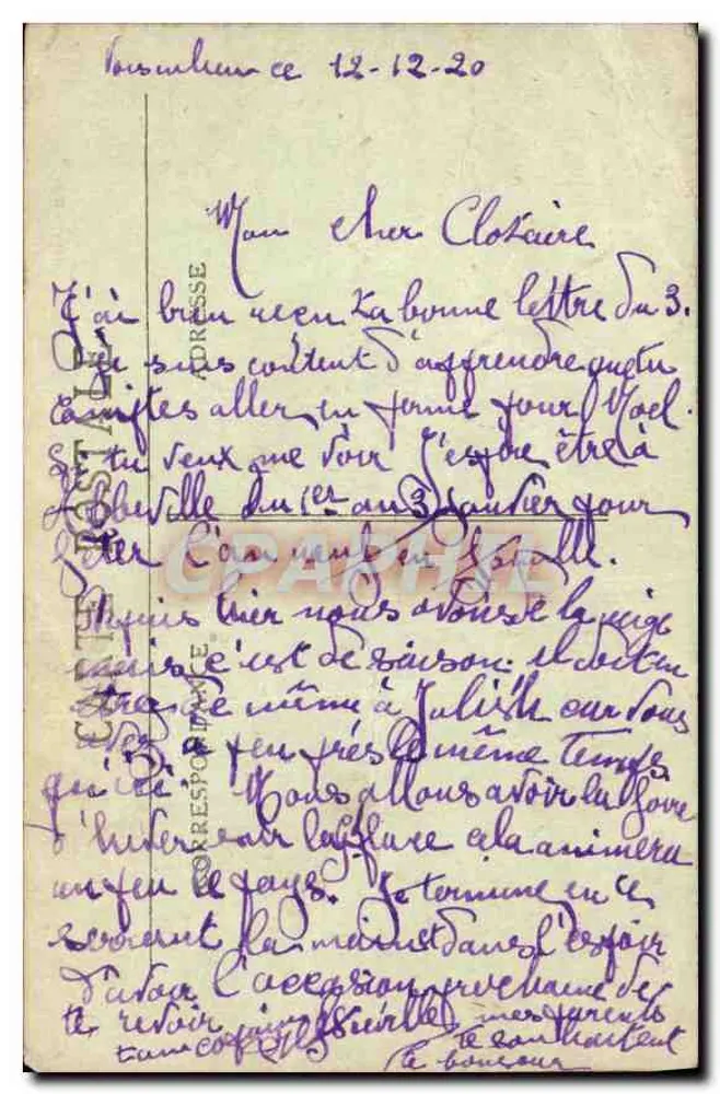 Beauvais — Liceum Jeanne Hachette — Wydawca: Wydawnictwo Émile Hébert, nr 22 - Rewers