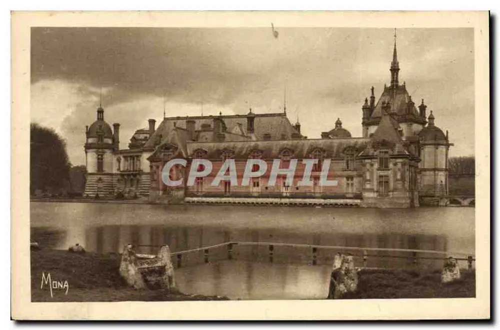 Chantilly — O Pequeno Castelo e a Torre do Tesouro — Mona, n°852 - Frente
