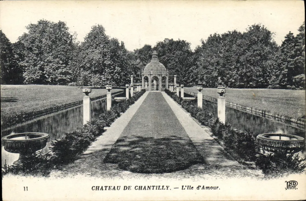 Castelo de Chantilly — A Ilha do Amor — JND Phot. - Frente