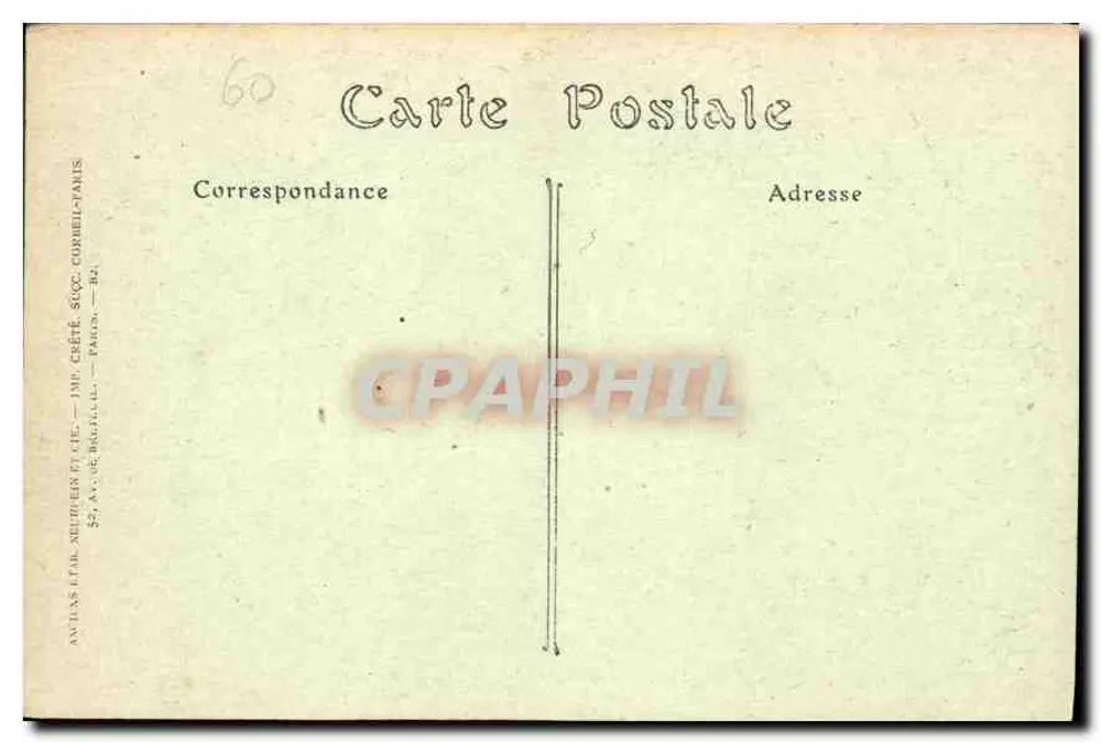 Castelo de Chantilly — A Ilha do Amor — JND Phot. - Verso