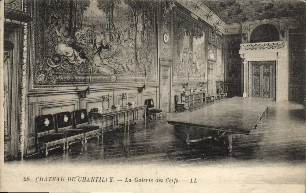 Schloss Chantilly — Die Galerie der Rehe — LL - Vorderseite