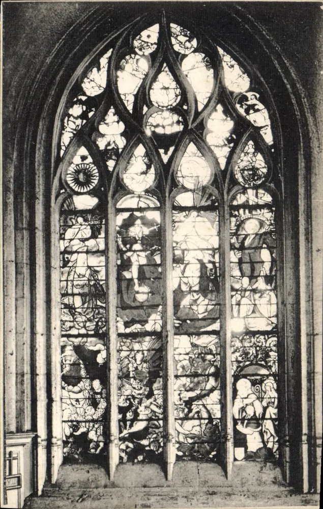 Kirche Saint-Étienne — Das Gericht am Jüngsten Tag (16. Jahrhundert) — Verleger LL. (Nr. 117) - Vorderseite