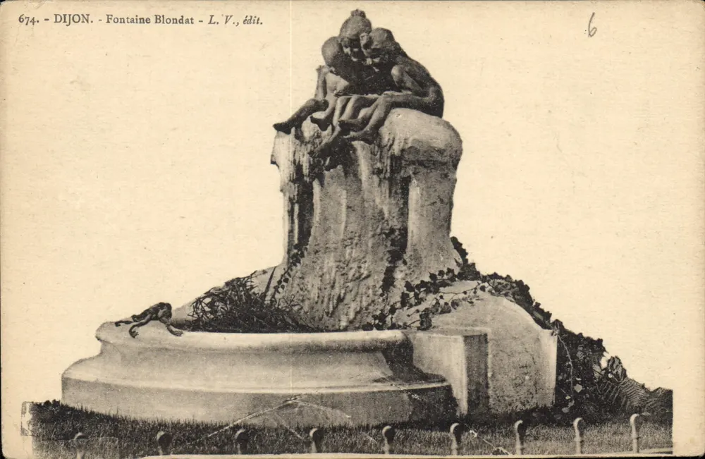 Dijon - Fontaine Blondat — L.V., edição n°674 - Frente