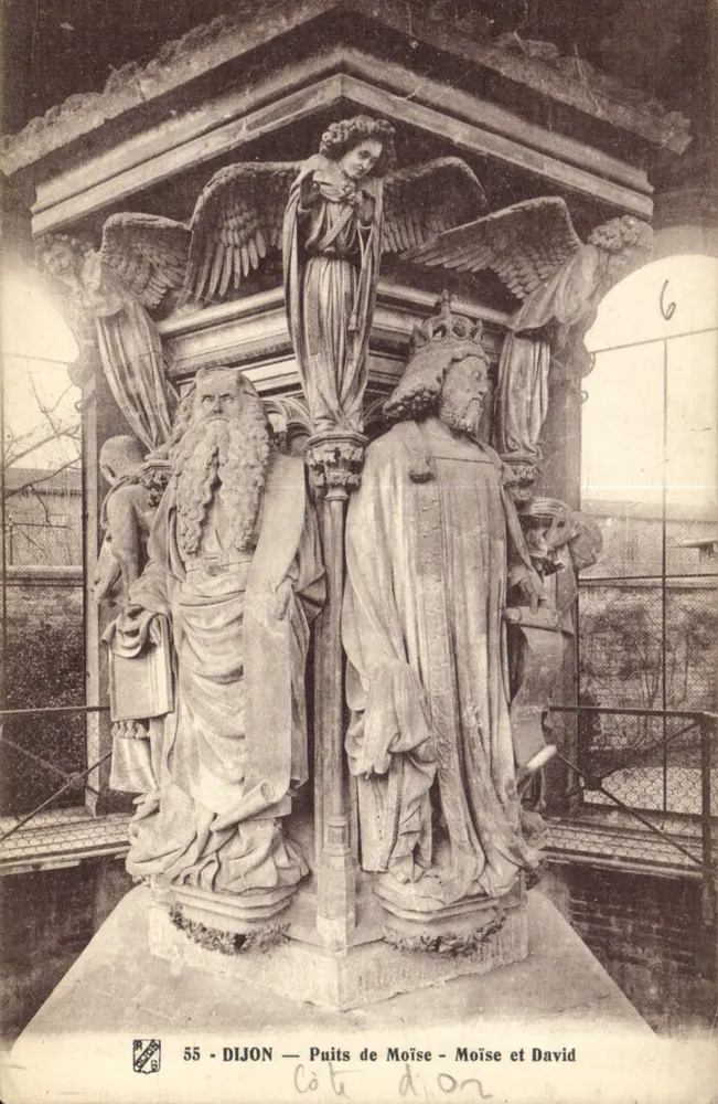 Dijon — Poço de Moisés — Moisés e Davi - Frente