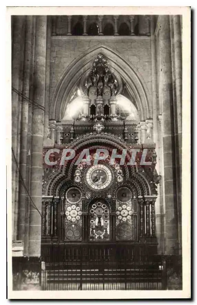 Beauvais - Die astronomische Uhr — Kathedrale — G. Réauté, Verlag, Paris - Vorderseite