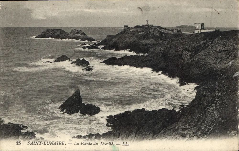 Saint-Lunaire — A Ponta do Décollé — LL. - Frente