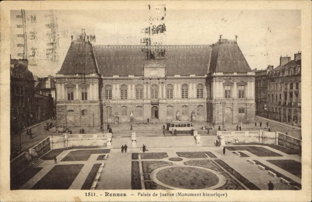 Rennes — Justizpalast (Historisches Denkmal) — Verlag: 1511 - Vorderseite