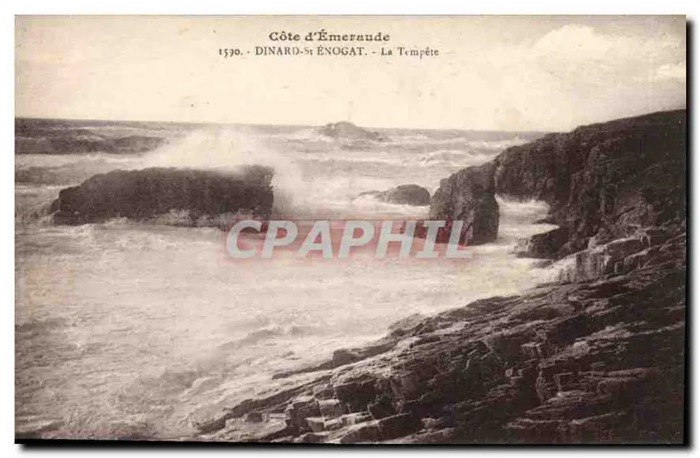 Costa de Émeraude - A Tempestade - DINARD-ÉNÔGAT - Frente