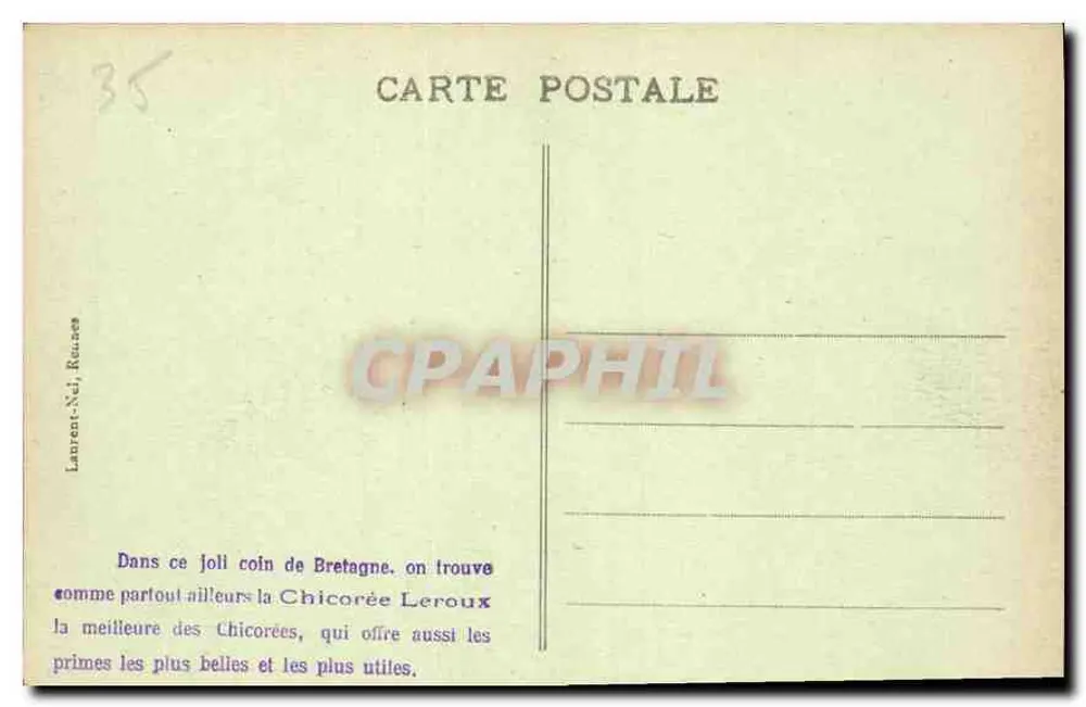 Costa de Émeraude - A Tempestade - DINARD-ÉNÔGAT - Verso