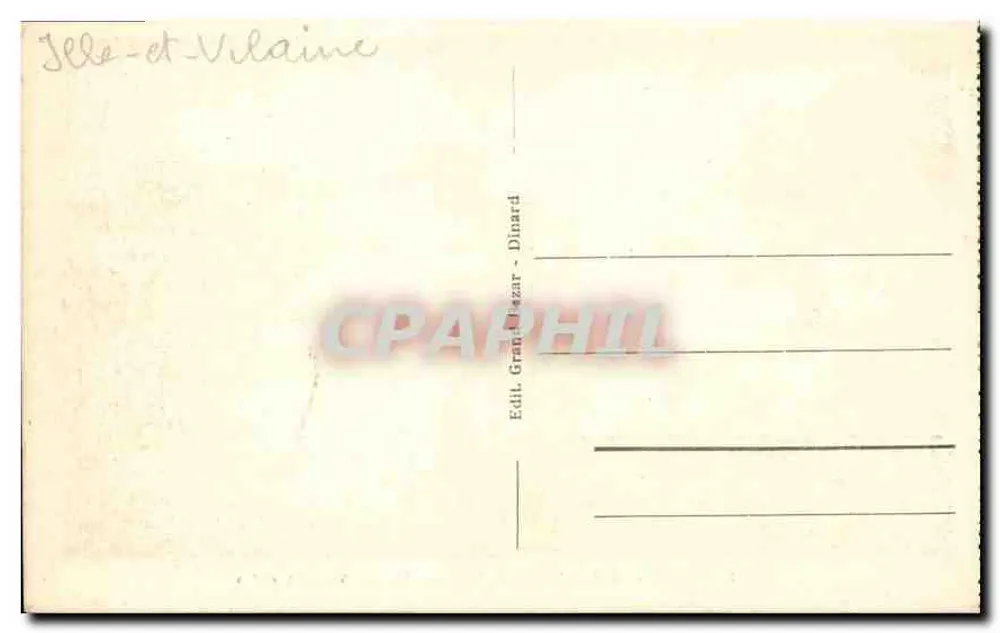 Dinard - Le Bric à Brac und der Pier der grünen Vedettes — Verlag Grand-Ézar, n°77 - Rückseite