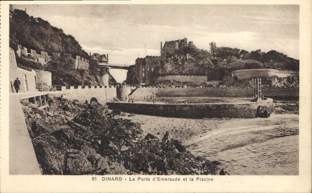 Dinard - La Porte d'Émeraude und die Piscine — n° 81 - Vorderseite