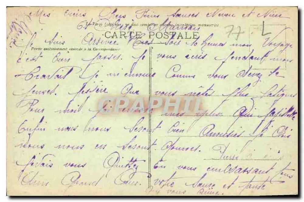 Melun - Kirche Saint-Aspais - Die Große Nef — Verlag Brosse, n°76 - Rückseite