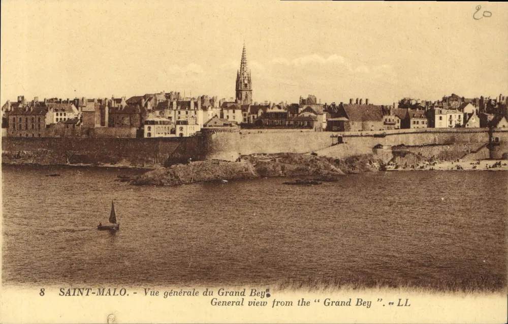 Saint-Malo - Allgemeiner Blick auf den Grand Bey — LL - Vorderseite