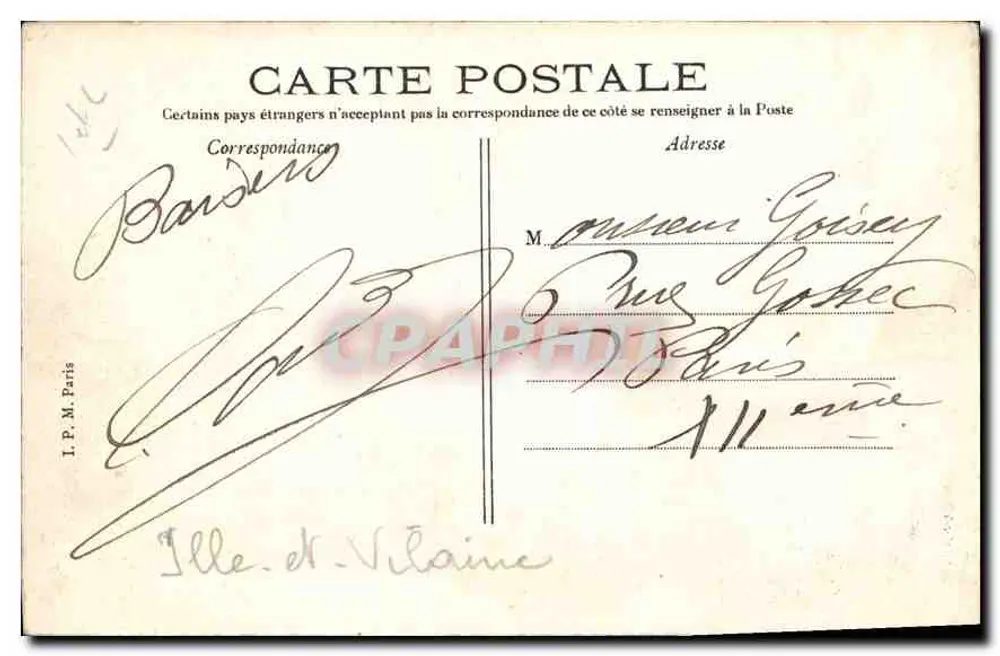Luynes — O Castelo e a Escada — Edit. G. Lavier, Luynes - Verso