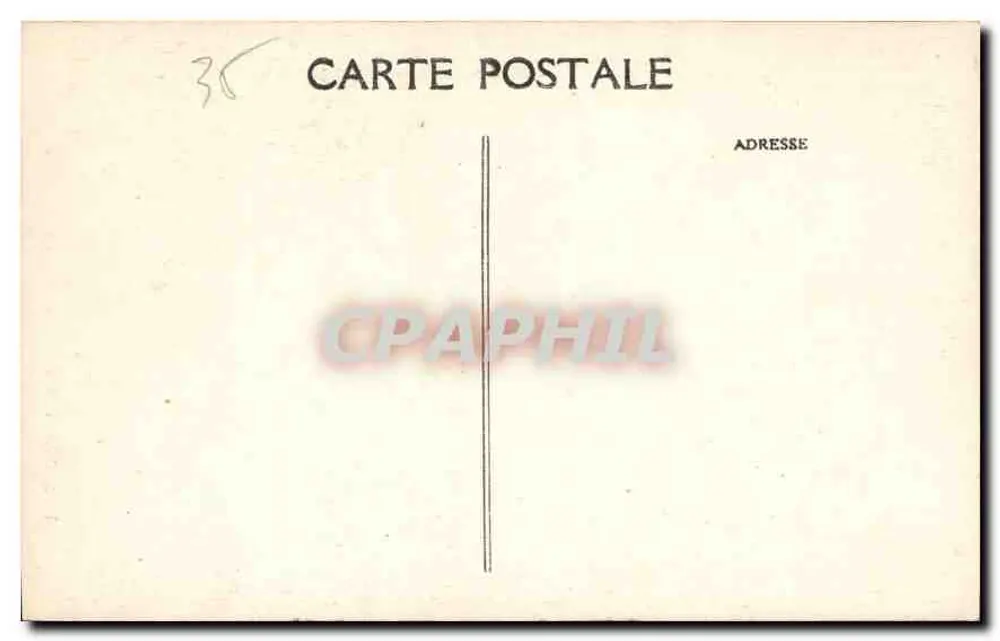 Vitré (Il-V.) — A Cadeira do Castelo — Editor Renner - Verso