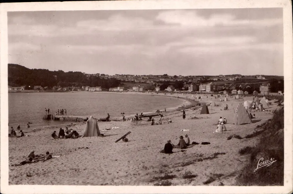 Erquy — A Praia do Bourg — Louis, Fotógrafo Editor - Frente