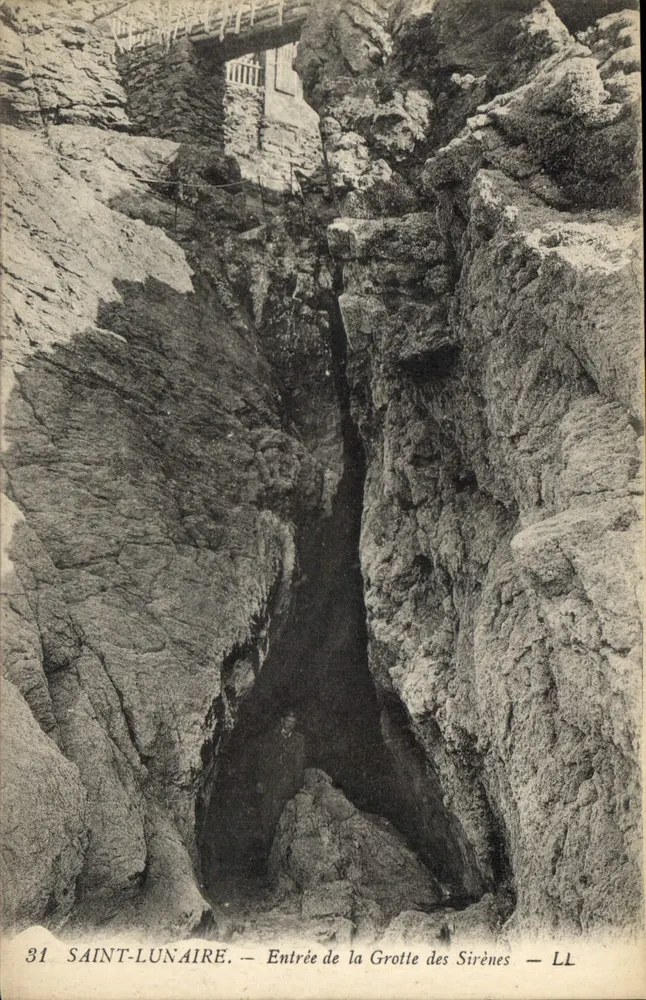 Saint-Lunaire — Eingang zur Grotte der Sirenen — LL - Vorderseite