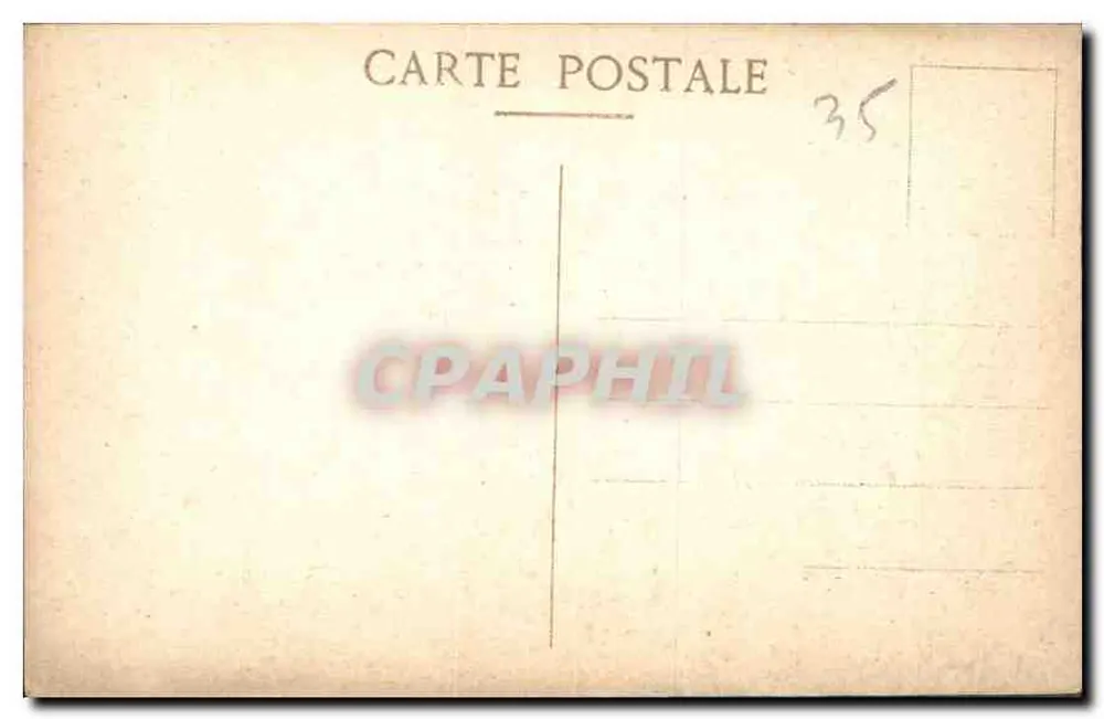 Saint-Lunaire — Le Décolle — Cliché da Companhia Aérea Francesa - Verso