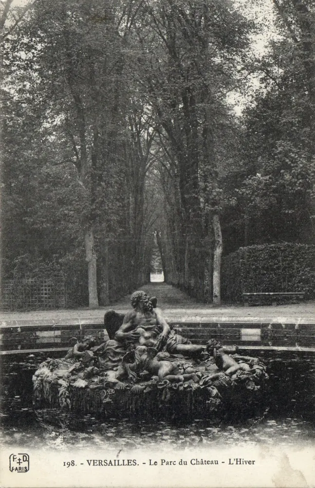 Versalhes - O Parque do Castelo - O Inverno — F.D. Paris n°198 - Frente