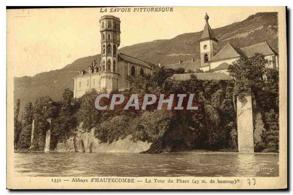 Abadia de HAUTECOMBE — Torre do Farol (45 m. de altura) — Giry - Frente