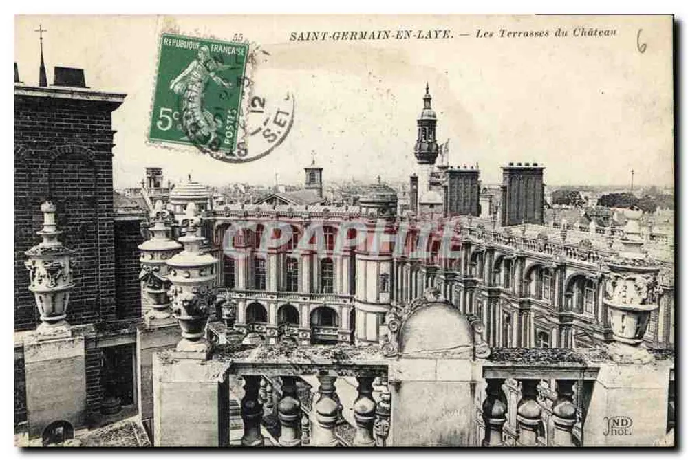 Saint-Germain-en-Laye — Die Terrassen des Schlosses — ND JHOT, n°6 - Vorderseite