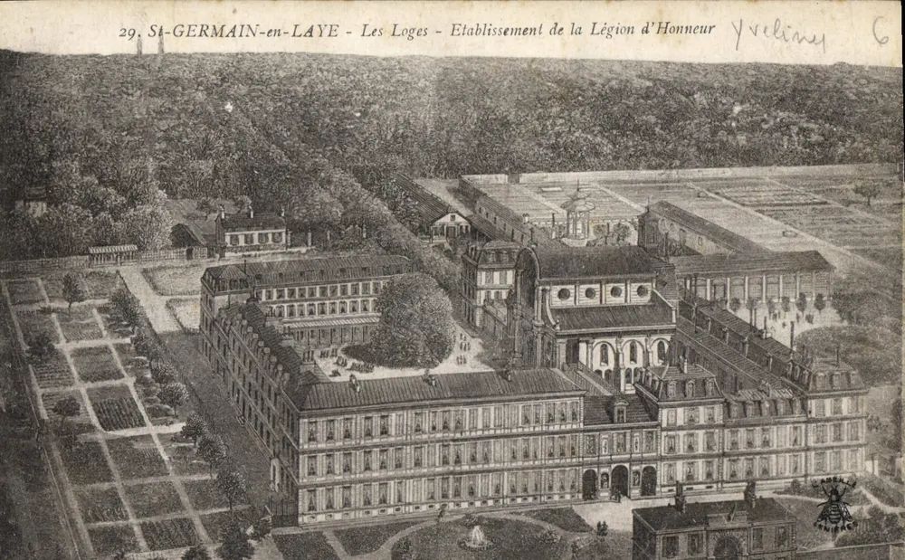 St-GERMAIN-en-LAYE - Les Loges - Einrichtung der Ehrenlegion - Yveline - Vorderseite
