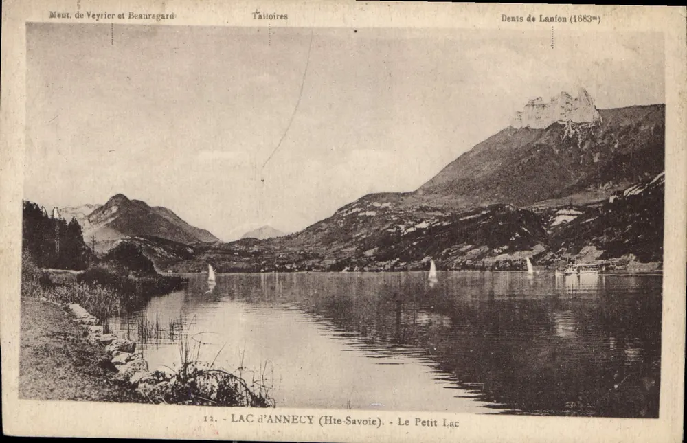 See Annecy (Hte-Savoie) — Der Kleine See — L. Fadras, Verlag, Annecy (Hte-Savoie) - Vorderseite
