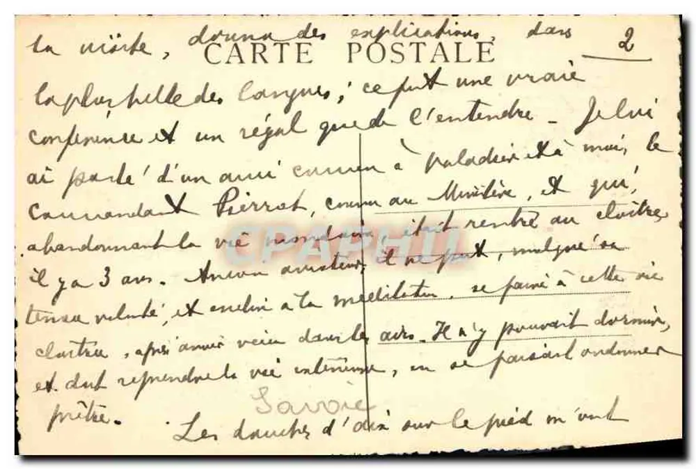 Abbaye von HAUTECOMBE — Fresko von Jesus unter den Doktoren - Rückseite