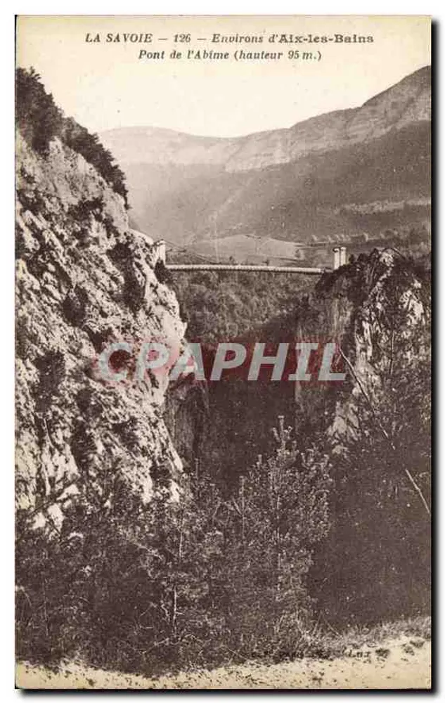 Brücke der Abgründe — Umgebung von Aix-les-Bains — Savoyen 126 - Vorderseite