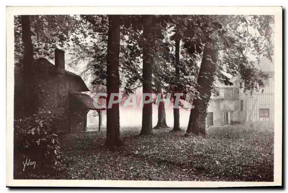 Hameau de Marie-Antoinette — Herbstmorgen — Verlag Yvon, Nr. 39 - Vorderseite