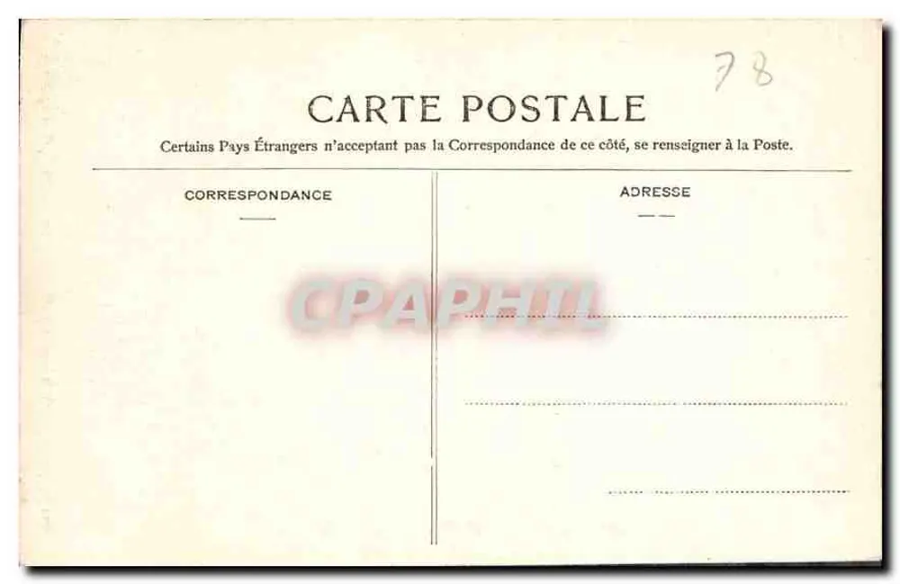 Versailles — A Avenida dos Marmoussets — n° 183 - Verso