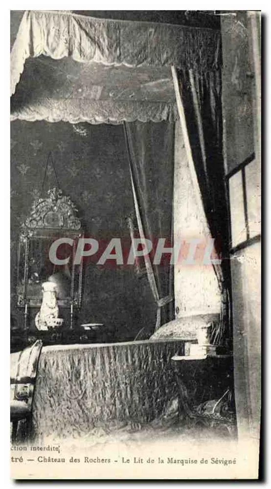 Château des Rochers — Das Bett der Marquise de Sévigné — Verbotener Raum - Vorderseite