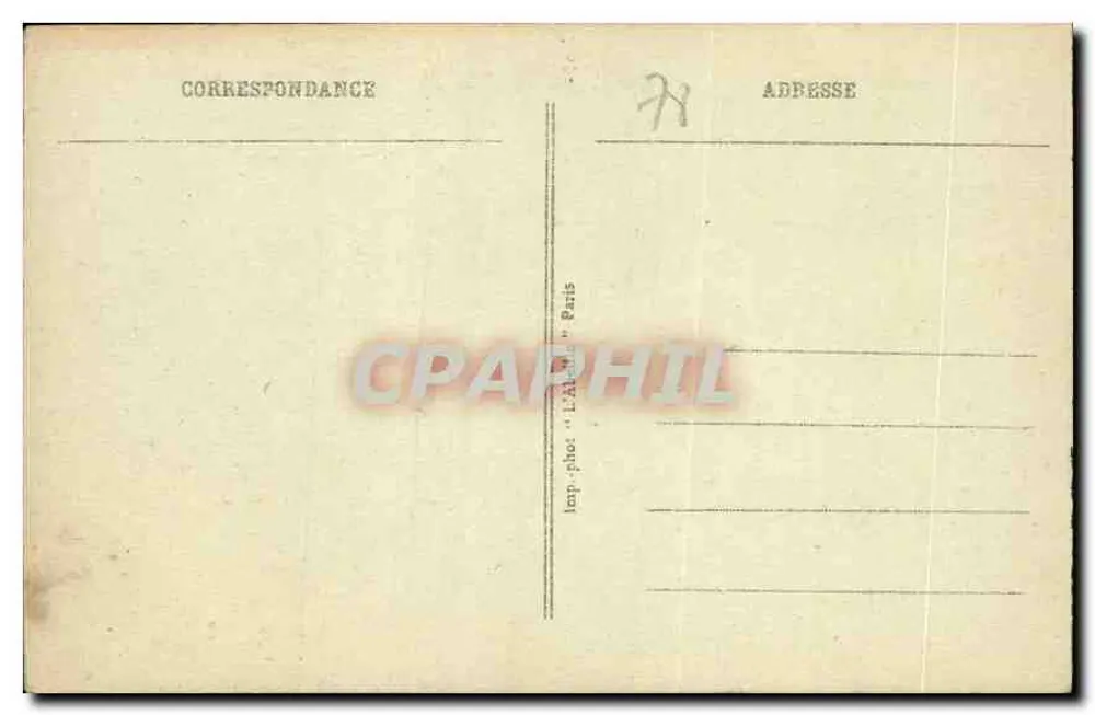 Sr-GERMAIN-en-LAYE - O Parterre 'L'Amour et la Folie' de Darbefeulle - Verso