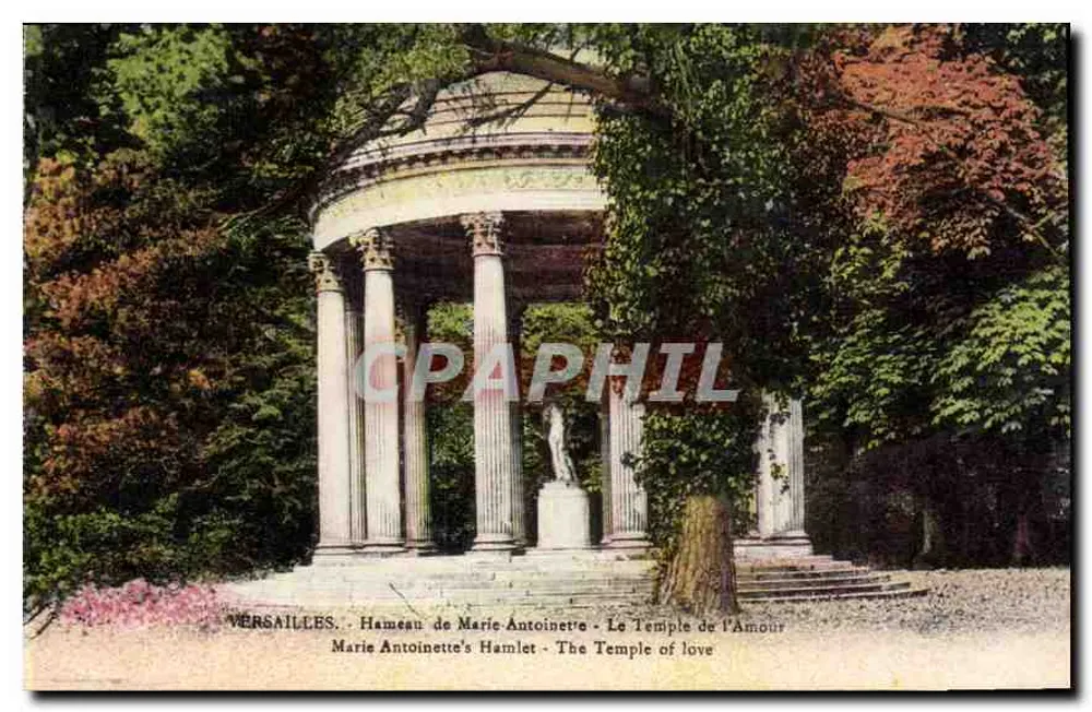 Versailles - Hameau de Marie-Antoinette - Le Temple de l'Amour - Vorderseite