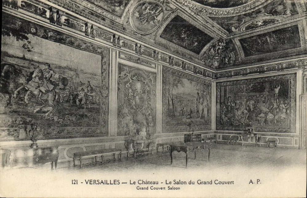 Versailles — Das Schloss — Der Saal des Grand Couvert — A.P. n°121 - Vorderseite